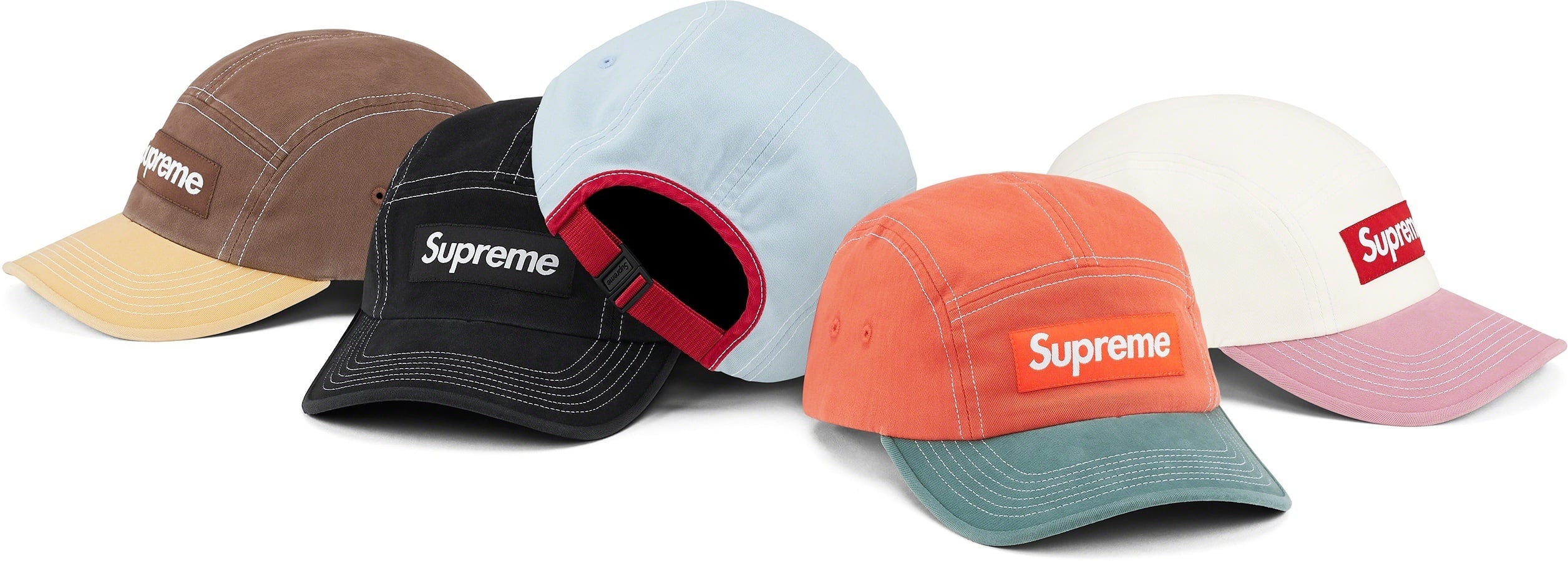 2-Tone Twill Camp Cap